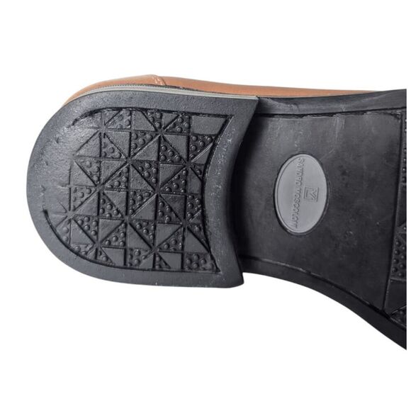 SANDRO MOSCOLONI Ambrose Leather Slip On Oxford Size 8D - Picture 7 of 7